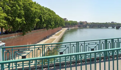 Toulouse : les berges de la Garonne interdites jusqu'au 14 mars inclus