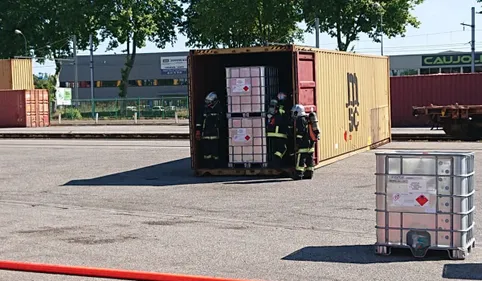 Fuite de matière dangereuse à Saint-Jory : importante intervention...