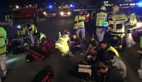 Exercice de sécurité grandeur nature à l'aéroport de Perpignan