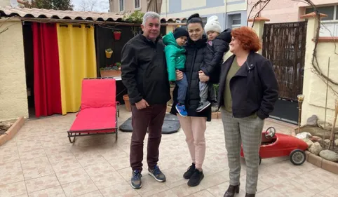 Ukraine : Nila et ses deux enfants hébergés par deux généreux...