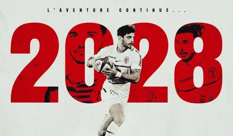 Top 14: Romain Ntamack prolonge jusqu'en 2028 à Toulouse