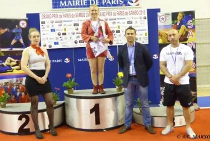 Une Tarn-et-garonnaise championne de sambo au Grand prix de Paris