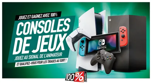 100% Consoles de Jeux