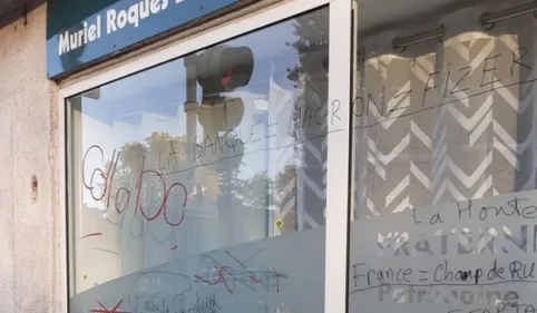 La permanence LREM d'Albi vandalisée