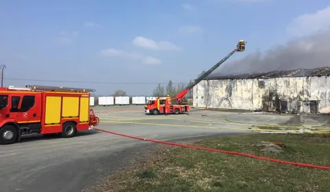 Important incendie à l'entreprise Femil  à Lombers