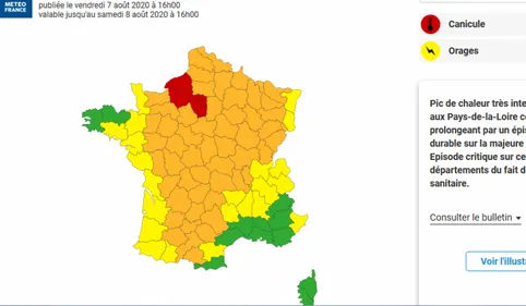 Canicule : la chaleur s'abat sur la France et la région