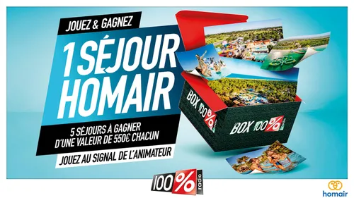 Gagnez vos séjours HOMAIR ! 