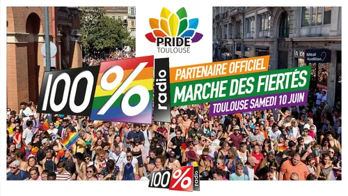 100% Radio, partenaire de la marche des fiertés LGBTQI + 