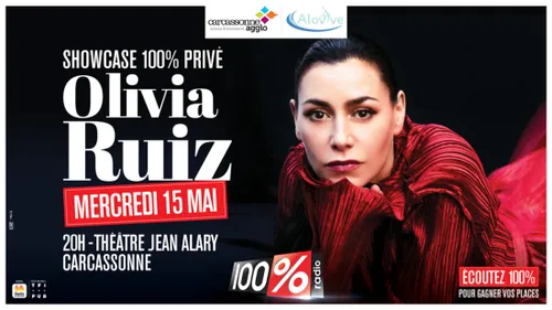 OLIVIA RUIZ INVITÉE EXCEPTIONNELLE DE 100% RADIO