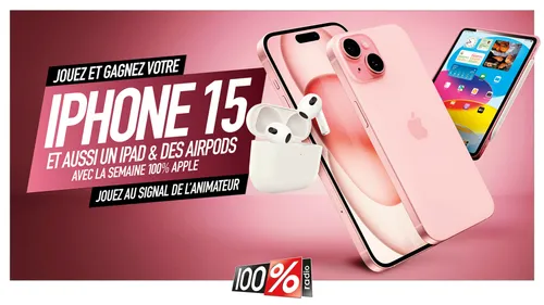 Semaine Apple ! l'iPhone 15 a gagner