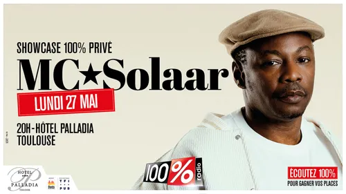 MC SOLAAR INVITÉ EXCEPTIONNEL DE 100% RADIO