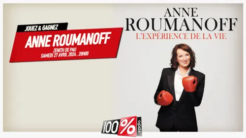 Gagnez vos invitations pour ANNE ROUMANOFF à PAU