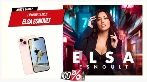 Gagnez un Iphone 15 avec Elsa Esnoult