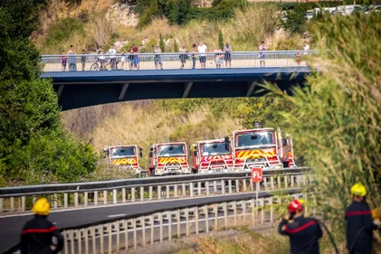 Les pompiers des Pyrénées-Orientales en alerte avec le risque accru...
