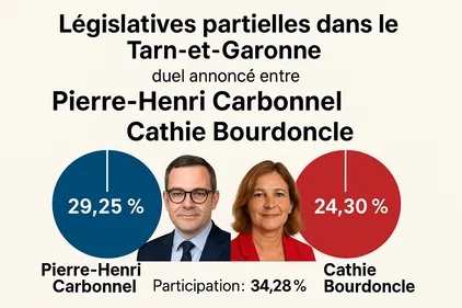 Législatives partielles dans le Tarn-et-Garonne
