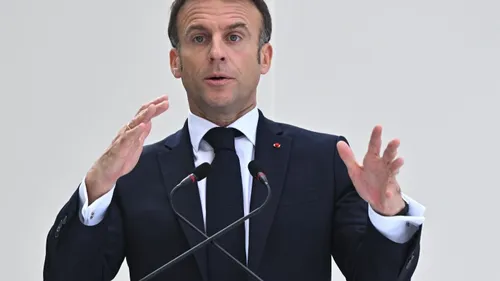 Emmanuel Macron présente les champions de l’innovation de demain à...