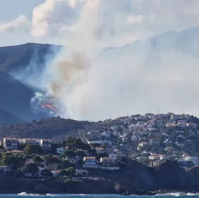 Plusieurs centaines d’hectares détruits par un incendie à la...