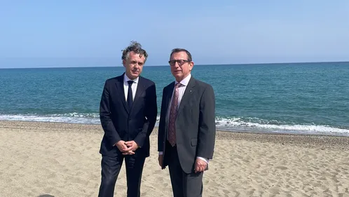 Le ministre de la Transition écologique, en visite dans les...