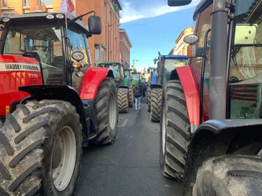 En colère, les agriculteurs de toute l'Occitanie se donnent...