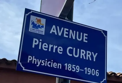 Carcassonne : les plaques de rue erronées "Pierre Curry" finalement...