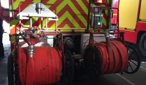 Tarn: un feu d'habitation en plein centre-ville de Castres