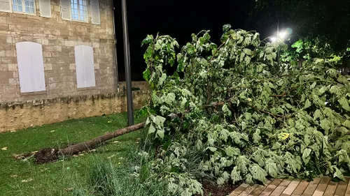 VIDEO. Orages dans le Gers et le Béarn : des scènes...