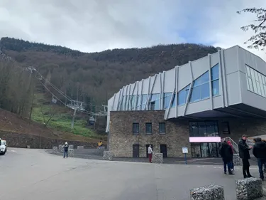 Les premiers tours de pistes de la "Crémaillère Express" à Luchon 