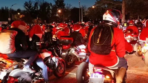 Des Pères Noël à moto ce samedi, dans les rues de Toulouse