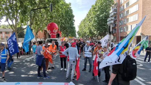 Toulouse. 8000 manifestants contre la réforme des retraites, 50 000...