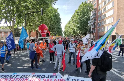 Toulouse. 8000 manifestants contre la réforme des retraites, 50 000...