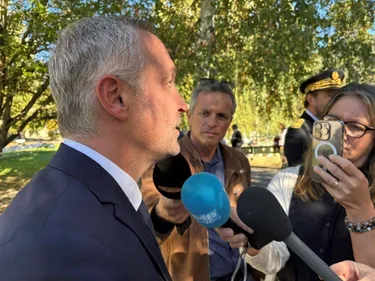 Le minisitre Laurent Panifous à Foix 