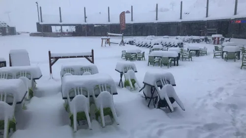 IMAGES. Tempête Ciaran : neige et vent puissant sur le Sud-Ouest 