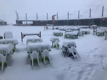 IMAGES. Tempête Ciaran : neige et vent puissant sur le Sud-Ouest 