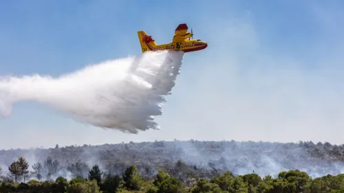 AUDE : SEPT DÉPARTS DE FEU ET 400 HECTARES BRULÉS