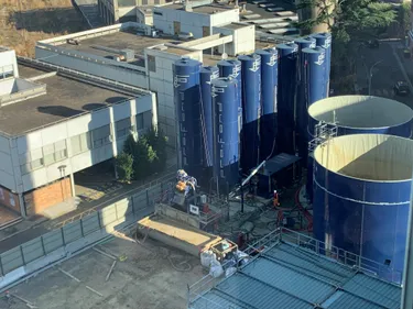 Toulouse. C’est quoi ces gros silos bleus près des futures stations...
