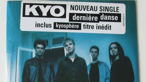 Le titre "Dernière danse" de Kyo fête ses 20 ans