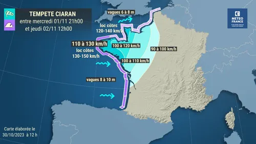 Tempête Ciaran : pas en Alsace