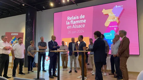 Parcours de la flamme olympique : 7 villes en Alsace