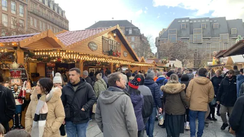 Sécurité renforcée sur le marché de Noël de Strasbourg 