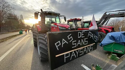 Opération escargot lundi des agriculteurs du Bas-Rhin