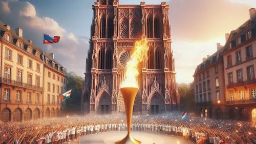 Paris 2024 : le parcours alsacien de la flamme olympique dévoilé