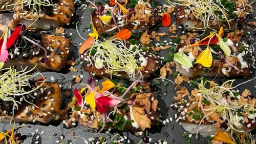 Un Colmarien, pionnier du sushi flambé