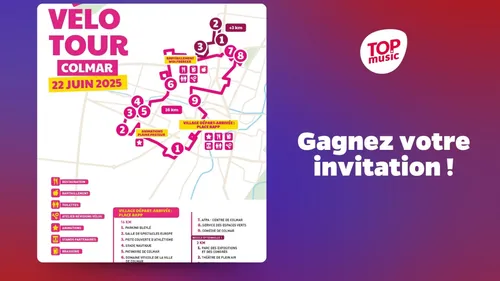 Gagnez votre inscription pour le Vélotour Colmar !