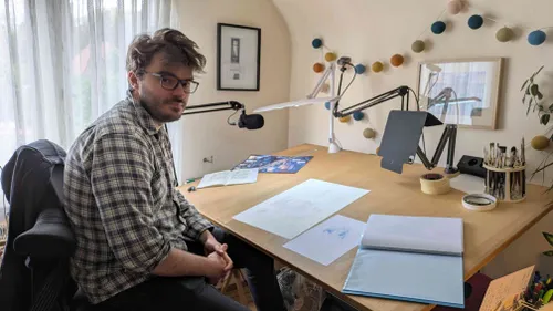 Pas de géant pour ce dessinateur de Niederbronn