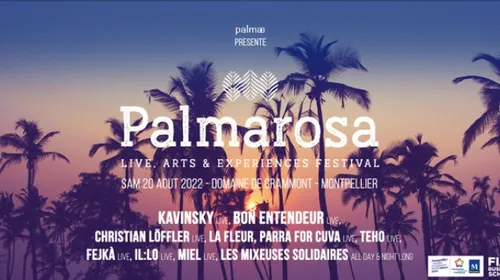 Kavinsky, Bon Entendeur… Palmarosa va faire vibrer Montpellier !