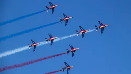 Un spectacle aérien de la Patrouille de France prochainement à...