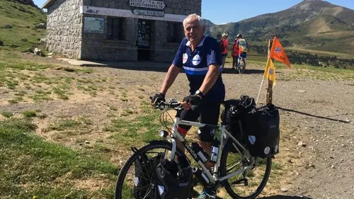 Il part faire un tour d'Occitanie à vélo pour la bonne cause