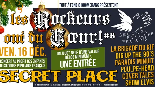 Près de Montpellier : la soirée caritative « Les rockeurs ont...