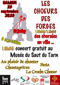 Saint Juery : 9ème édition de "Les Choeurs des Forges" concerts de...