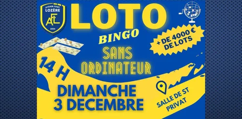 Mende (48) : Loto de l'Avenir Lozère